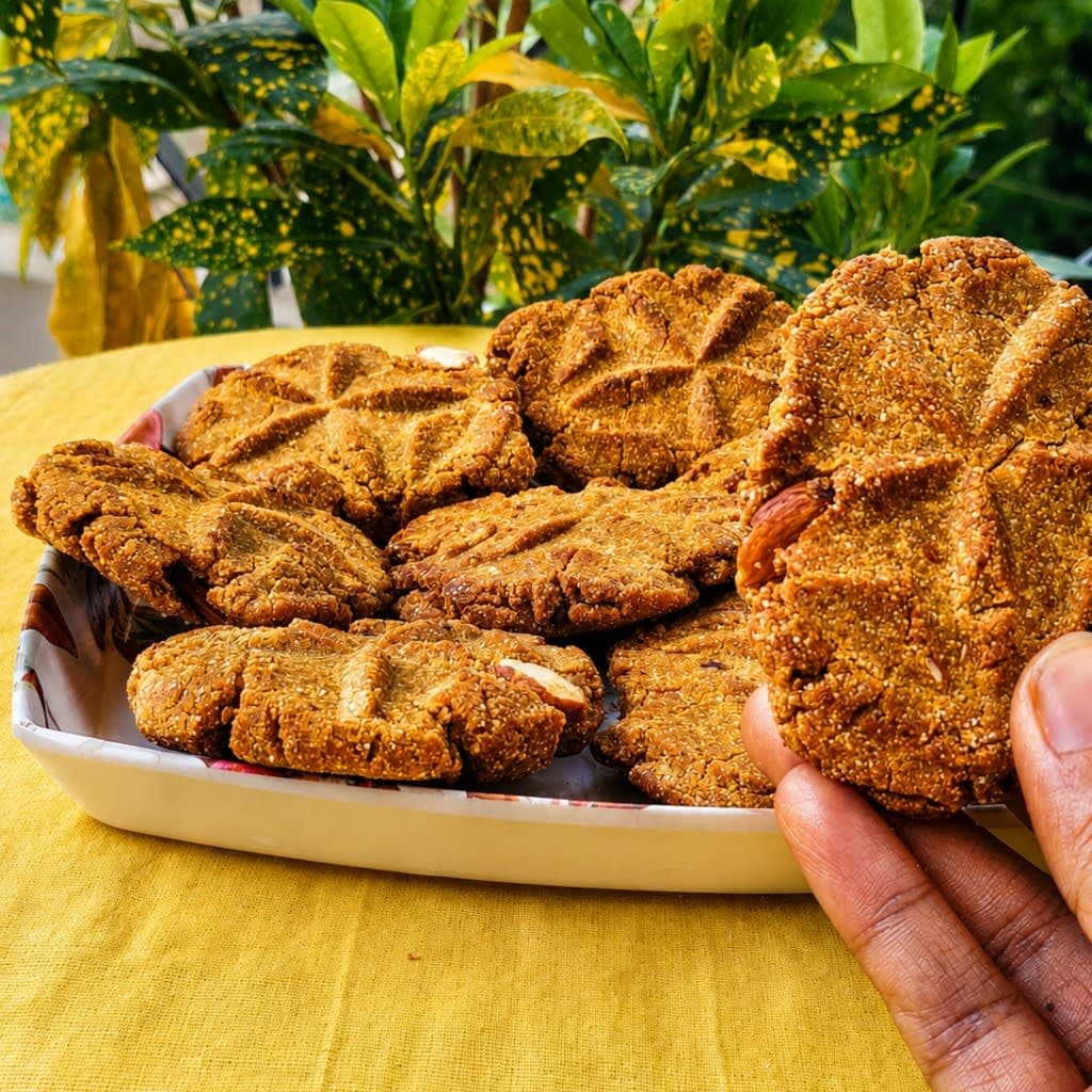 Sudh deshi ghee try frnds thekua — photo 2