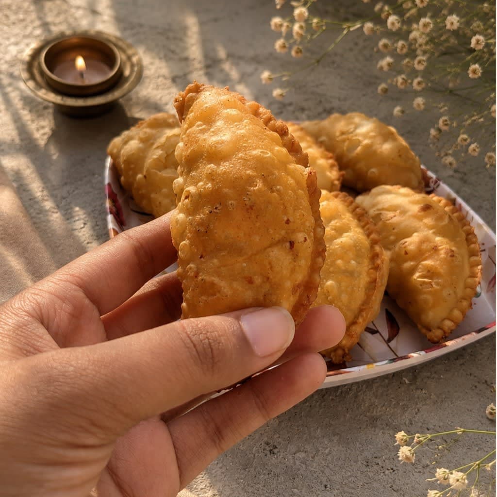 Coconut Gujiya (नारियल गुजिया) — photo 2