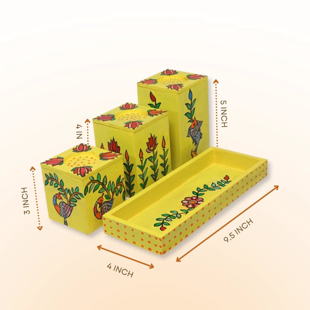 dimensions of the organizer set for desk decor